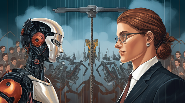 Legal Tech's Duel: AI Replacement vs Human Element Amidst Market Decline